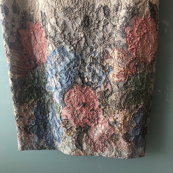 Adrianna Papell Floral Detailed Dress - Picture 3 of 6